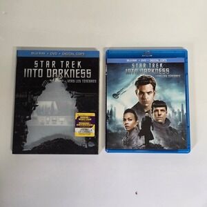 Star Trek Into Darkness Blu-ray DVD 2013 Sci-Fi Action Movie Slipcover